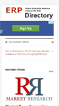 Mobile Screenshot of erpdirectory.com